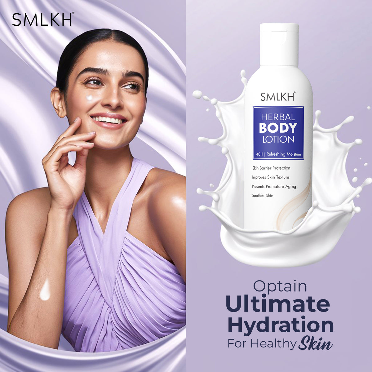 Deep Nourish Hydrating Body Lotion for Men & Women | Moisturizer for Skin 100ml Pk-1